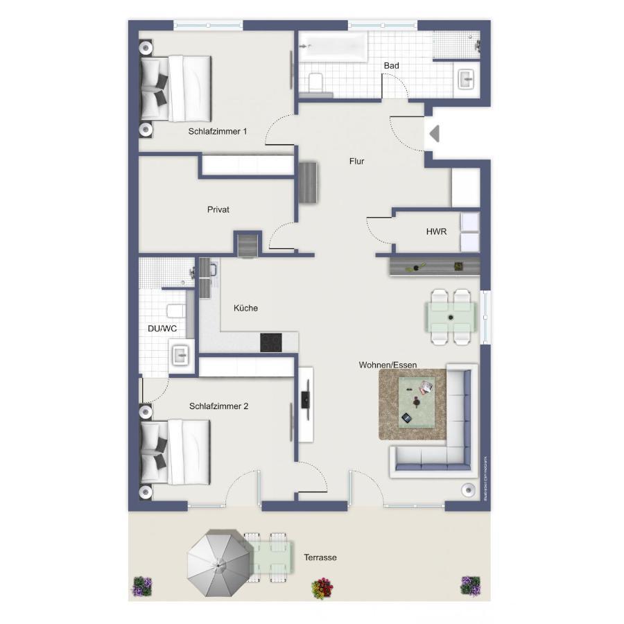 Haus Am Wald Wohnung Sommer Wittenbeck Extérieur photo